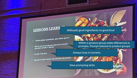 Sessions on PIM and product data and how to scale with AI