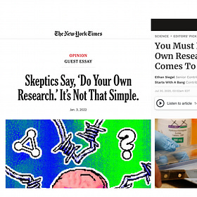 On doing your own research