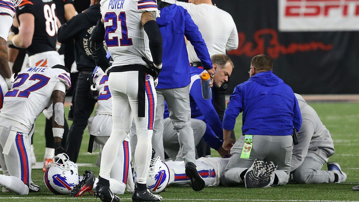 Damar Hamlin's Collapse and the Psychological Aftermath | MedPage Today
