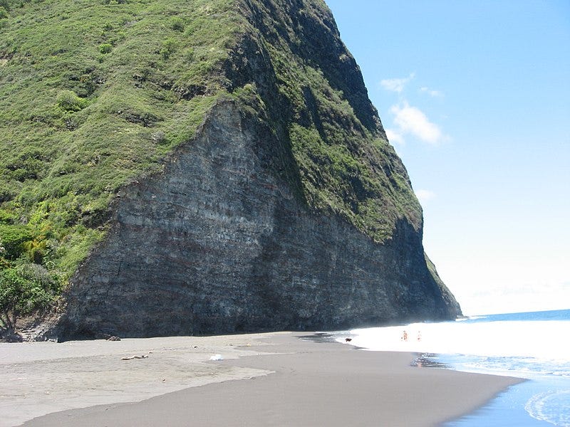 Waipio bluff