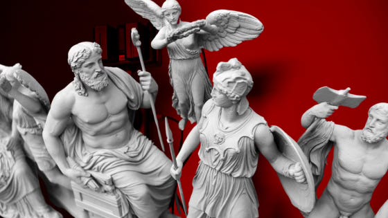 Cast of Characters: Greek Gods - by Alexx Hart