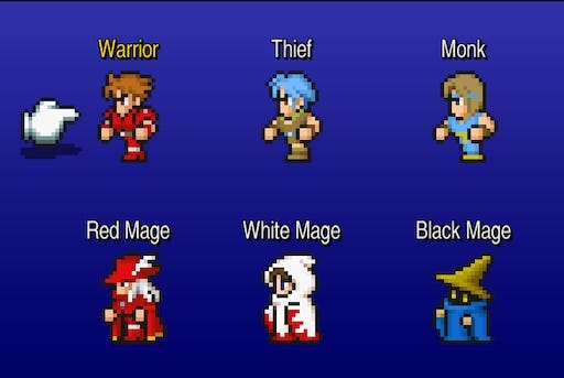 Steam Community :: Guide :: Final Fantasy 1 - Class and Party guide.