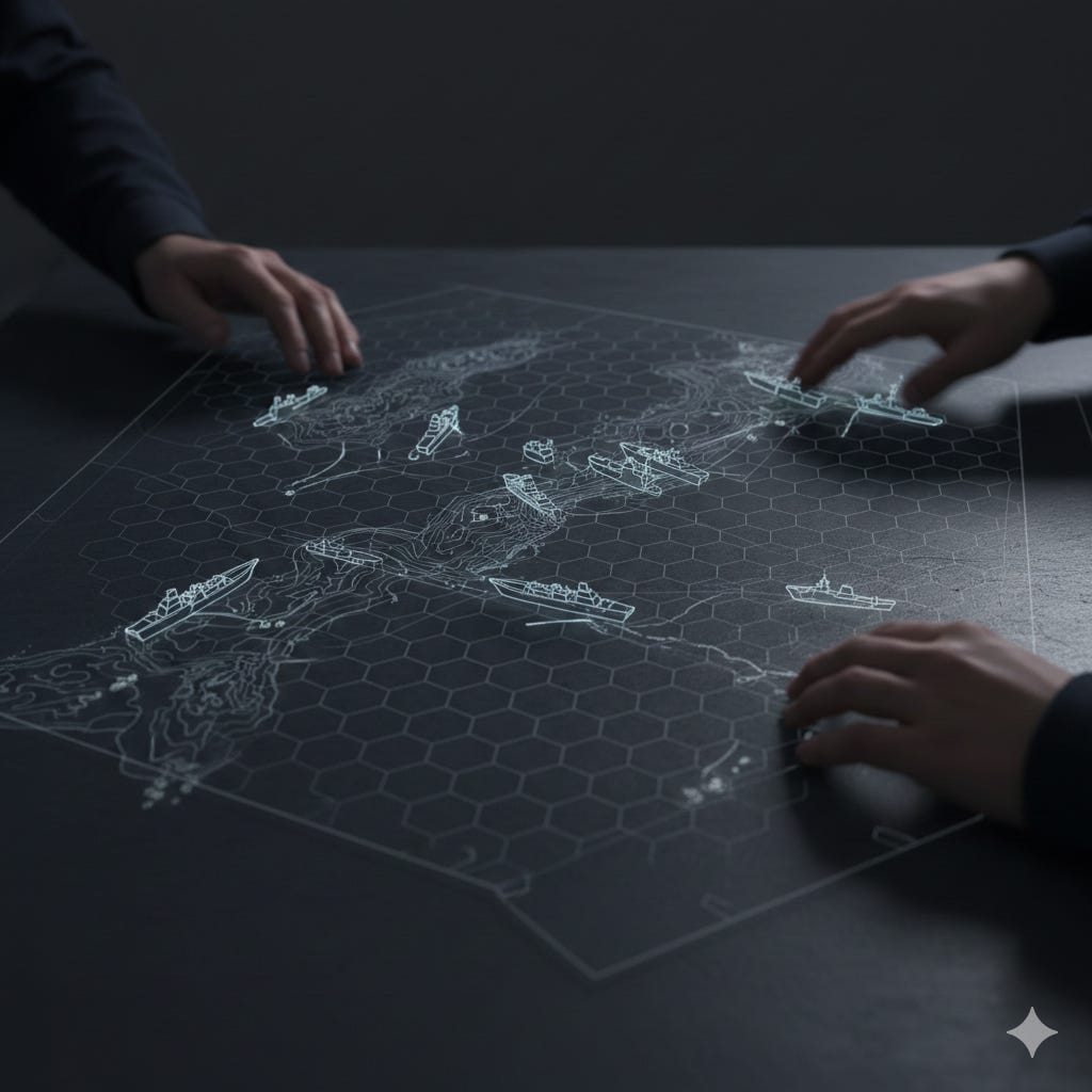 Warginig concept drawing