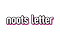 Noots Letter