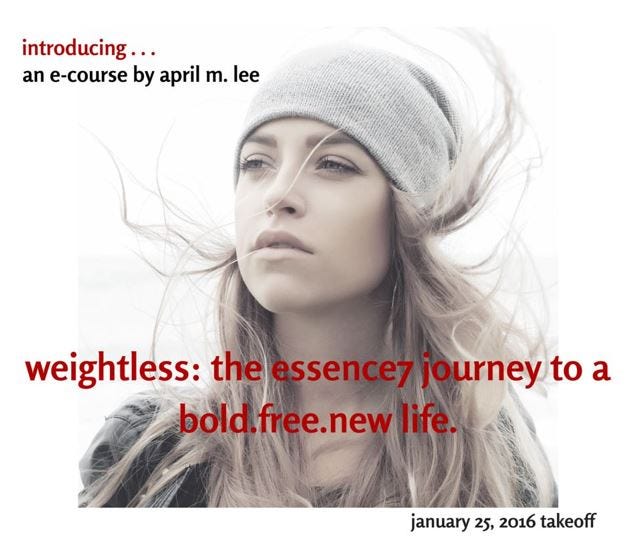 two words actually - by april m lee