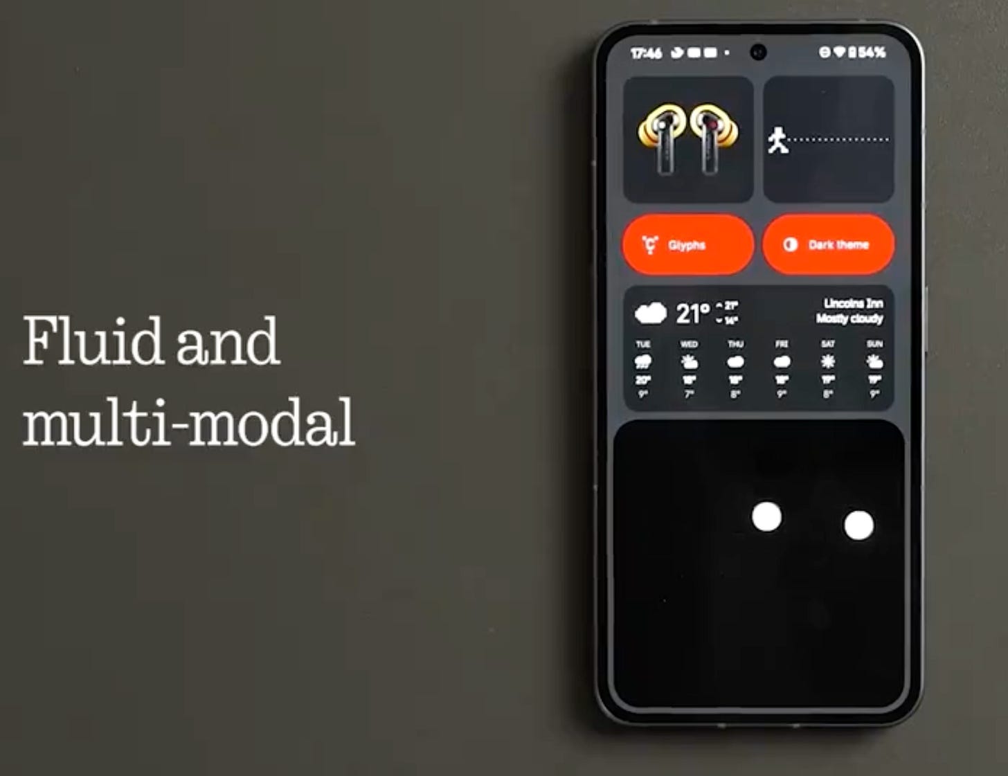 Nothing Phone 3 - fluid and multi-modal