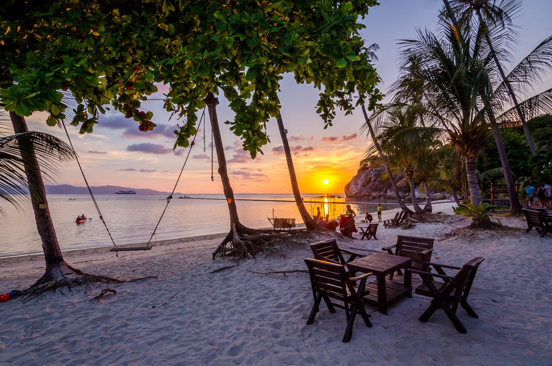 thai island beach, travel mentors