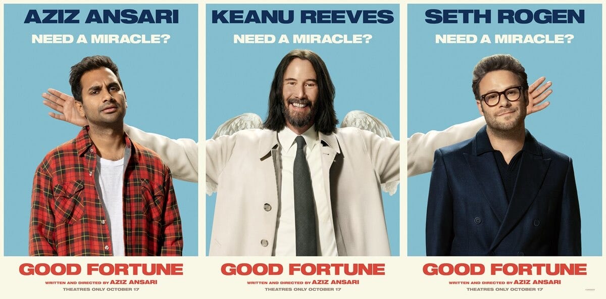 Good Fortune Trailer: Keanu Reeves is a Bargain Basement Angel