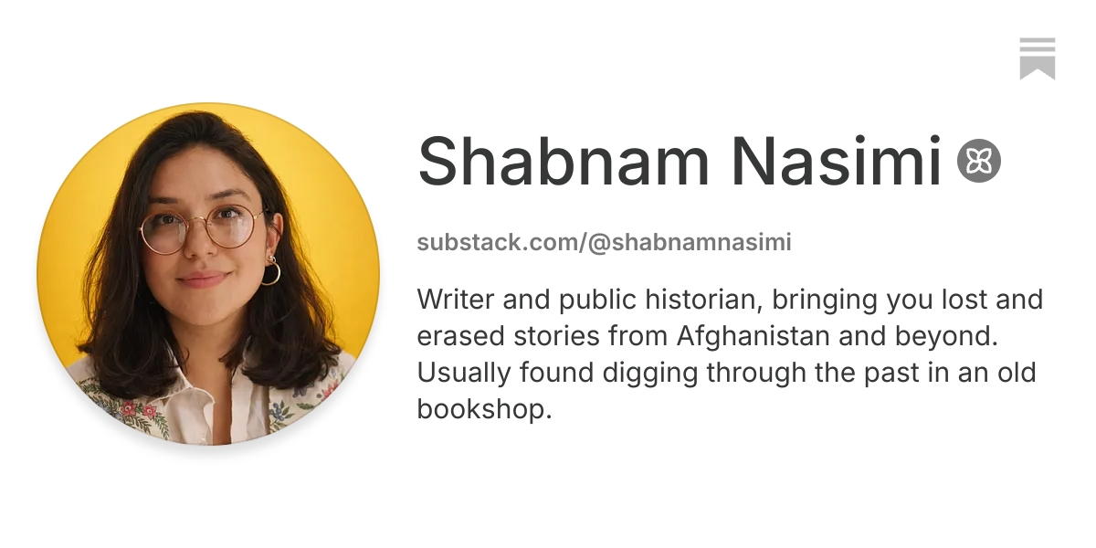 Shabnam Nasimi | Substack