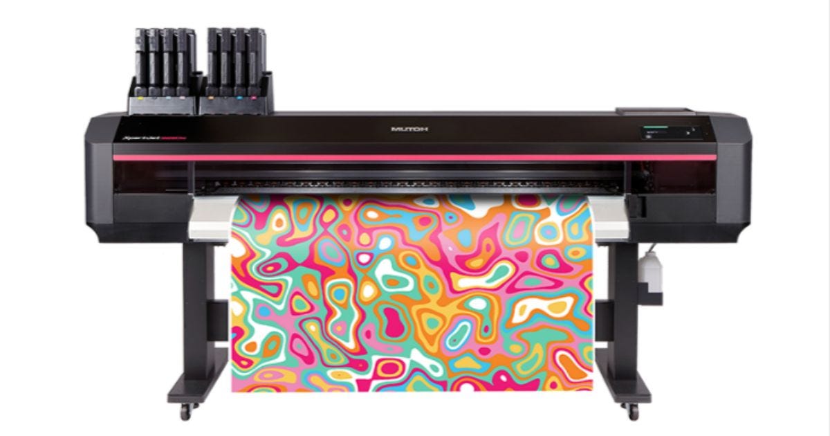 Mutoh Unveils XPJ-1682SR DS Pro 64" Dye-Sub Printer