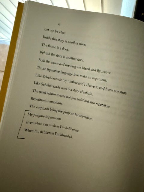 Picture of a verse of the poem.