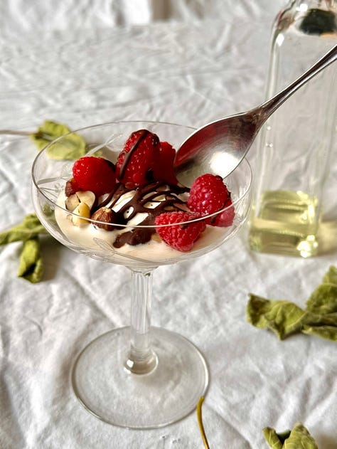 Fig Leaf Ice Cream Sundae