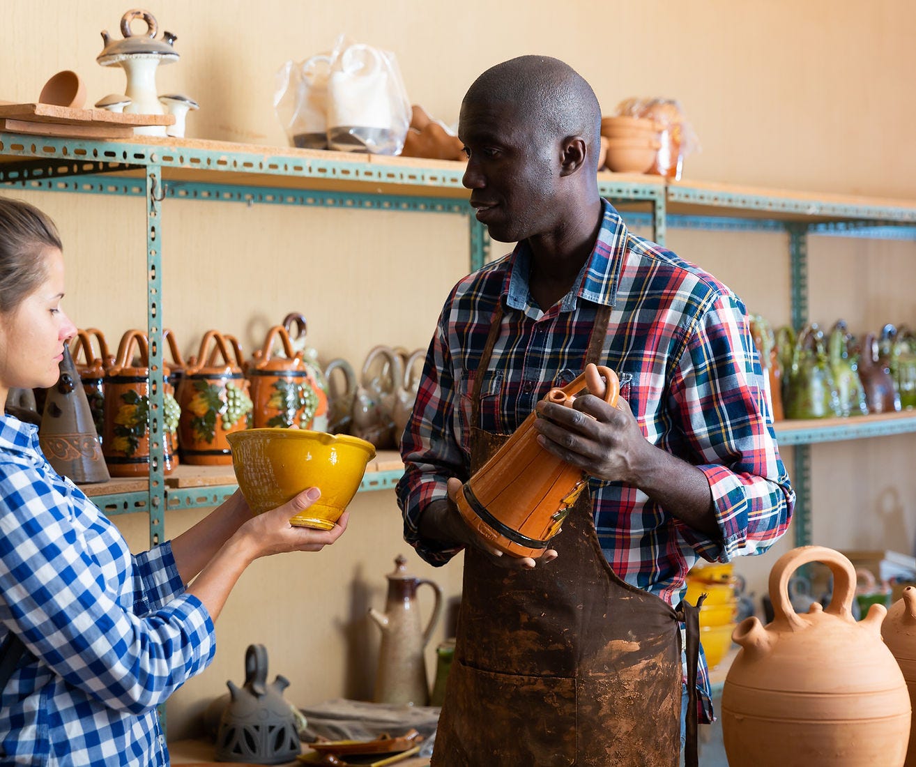 Buying Pottery
