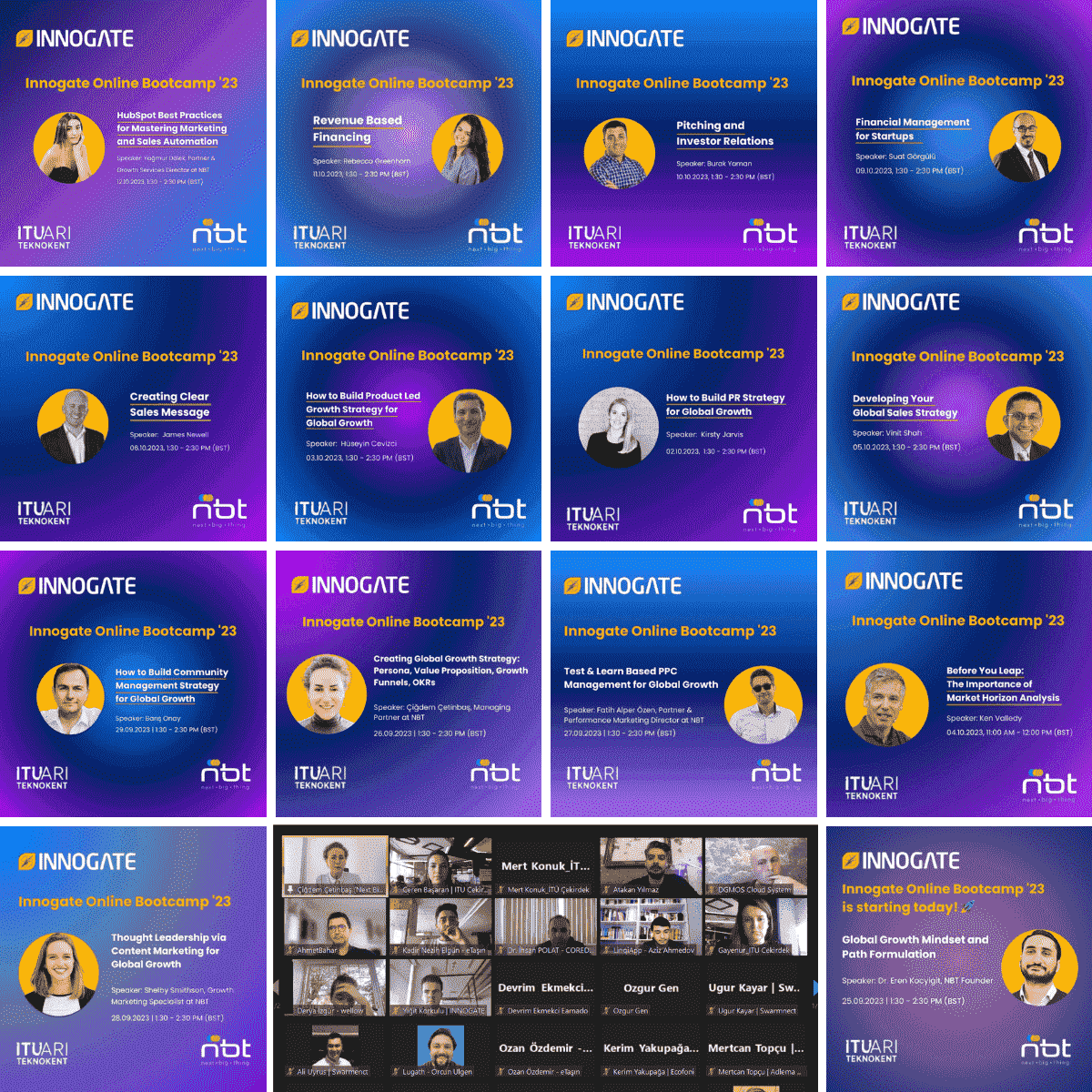 Innogate Online Bootcamp Innogate Online Bootcamp