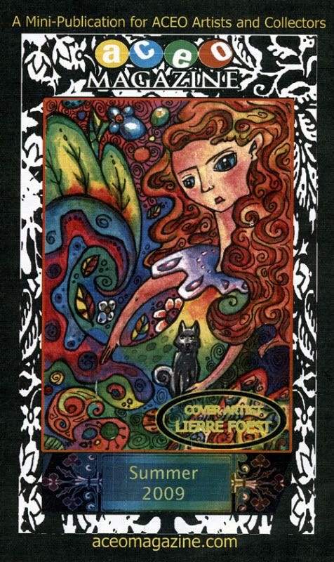 ACEO Magazine artist trading cards the lone beader bead embroidery mini bead painting zebra tiger ACEO Magazine artist trading cards the lone beader bead embroidery mini bead painting zebra tiger