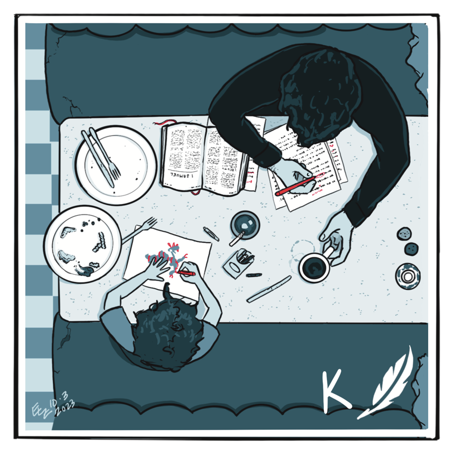 Inktober 03 - King of Swords