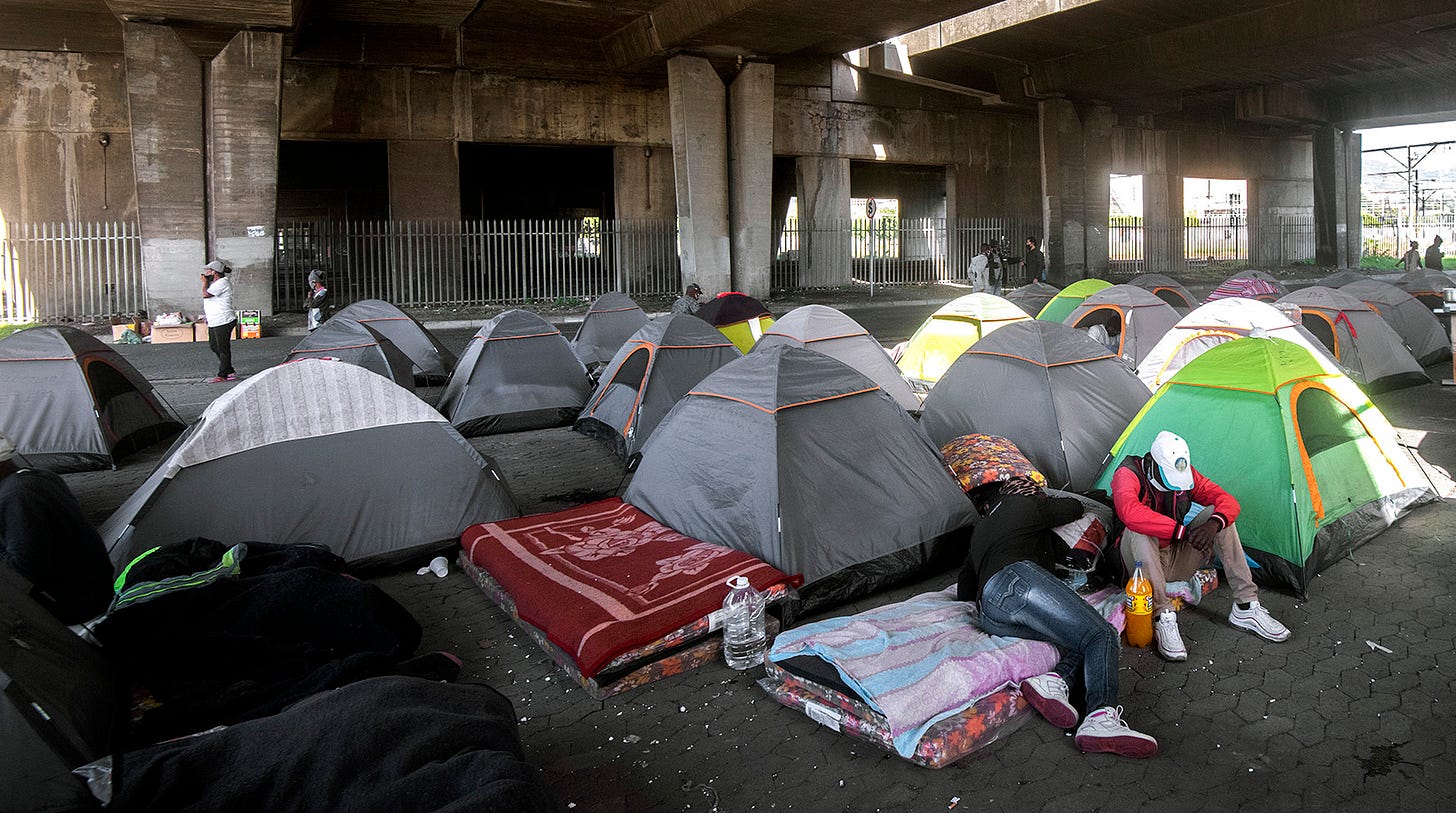 The reality of living on the street in SA