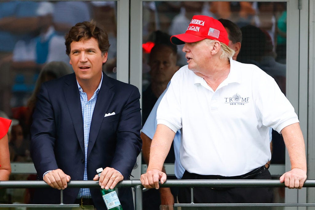 Tucker Carlson's scorn for Trump revealed in defamation lawsuit filings | PBS NewsHour Tucker Carlson's scorn for Trump revealed in defamation lawsuit filings | PBS NewsHour