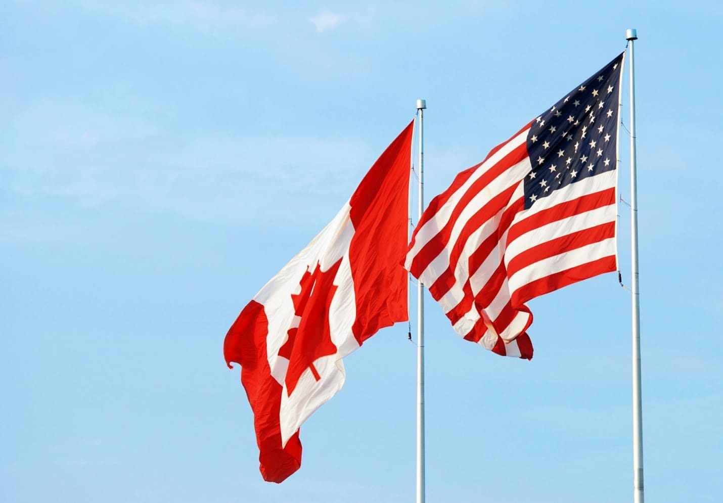 Canada-US Tax flags picture