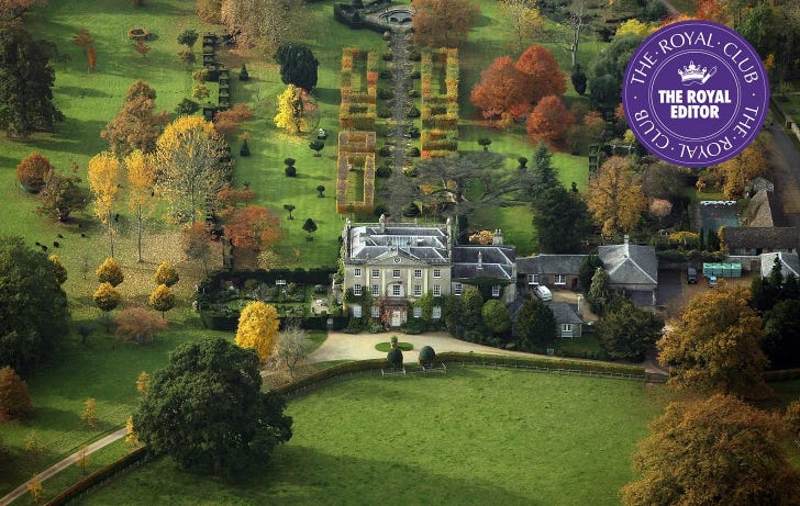 Aerial shot of Highgrove Aerial shot of Highgrove