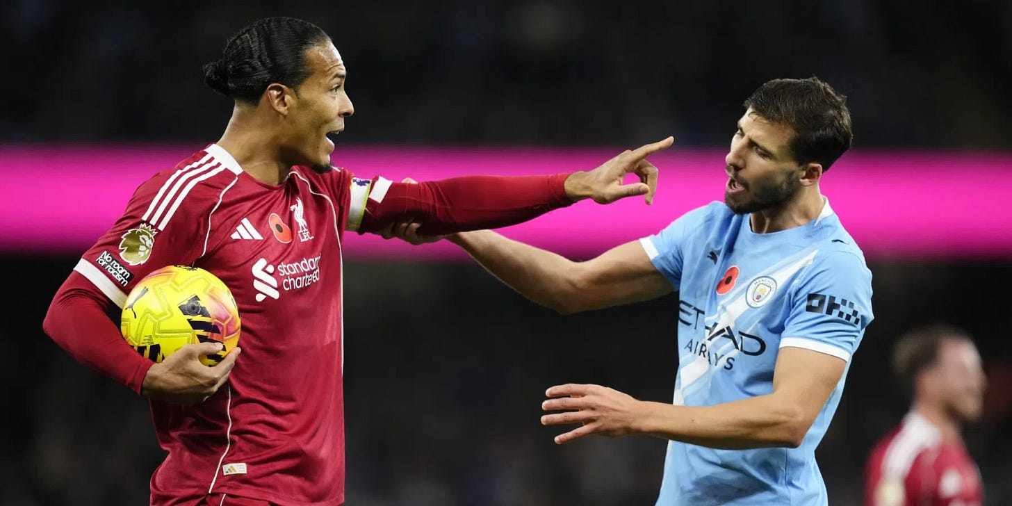 Grote klap voor Slot: Manchester City veel te sterk voor teleurstellend  Liverpool