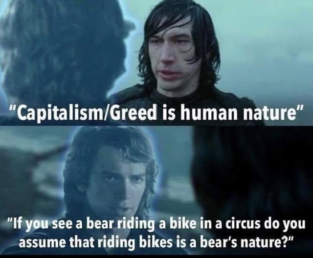 They've trained us to become dancing bears, and now we think that's  "normal"... : r/DelusionsOfAdequacy