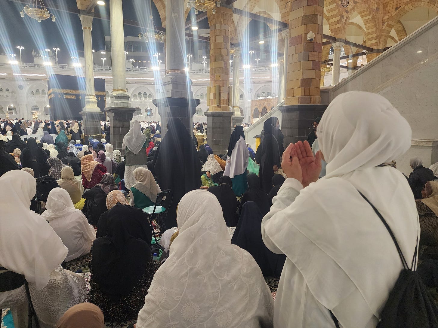 May be an image of 3 people and headscarf May be an image of 3 people and headscarf