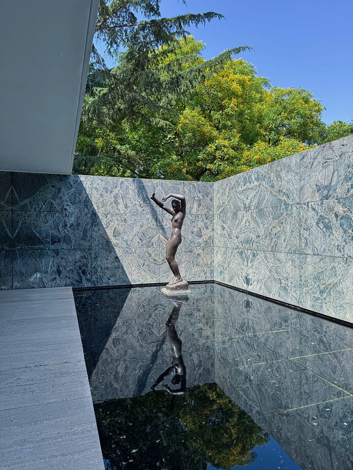 Mies van der Rohe Pavilion in Barcelona