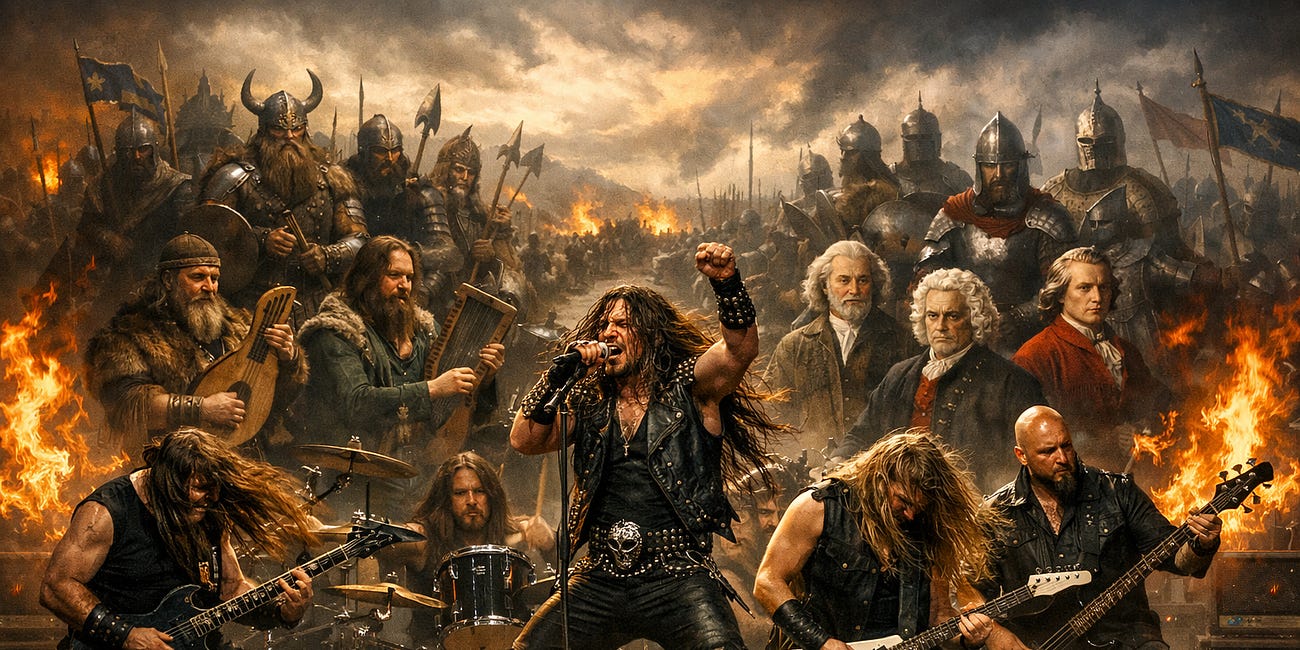Identitarian Reflections on Heavy Metal (Part 1): Rootedness, Tradition, and Rebellion