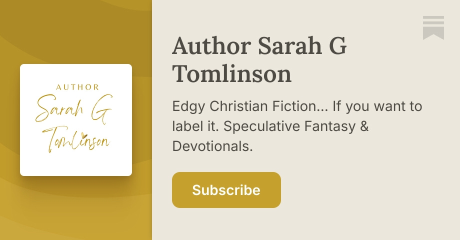 Author Sarah G Tomlinson | Substack