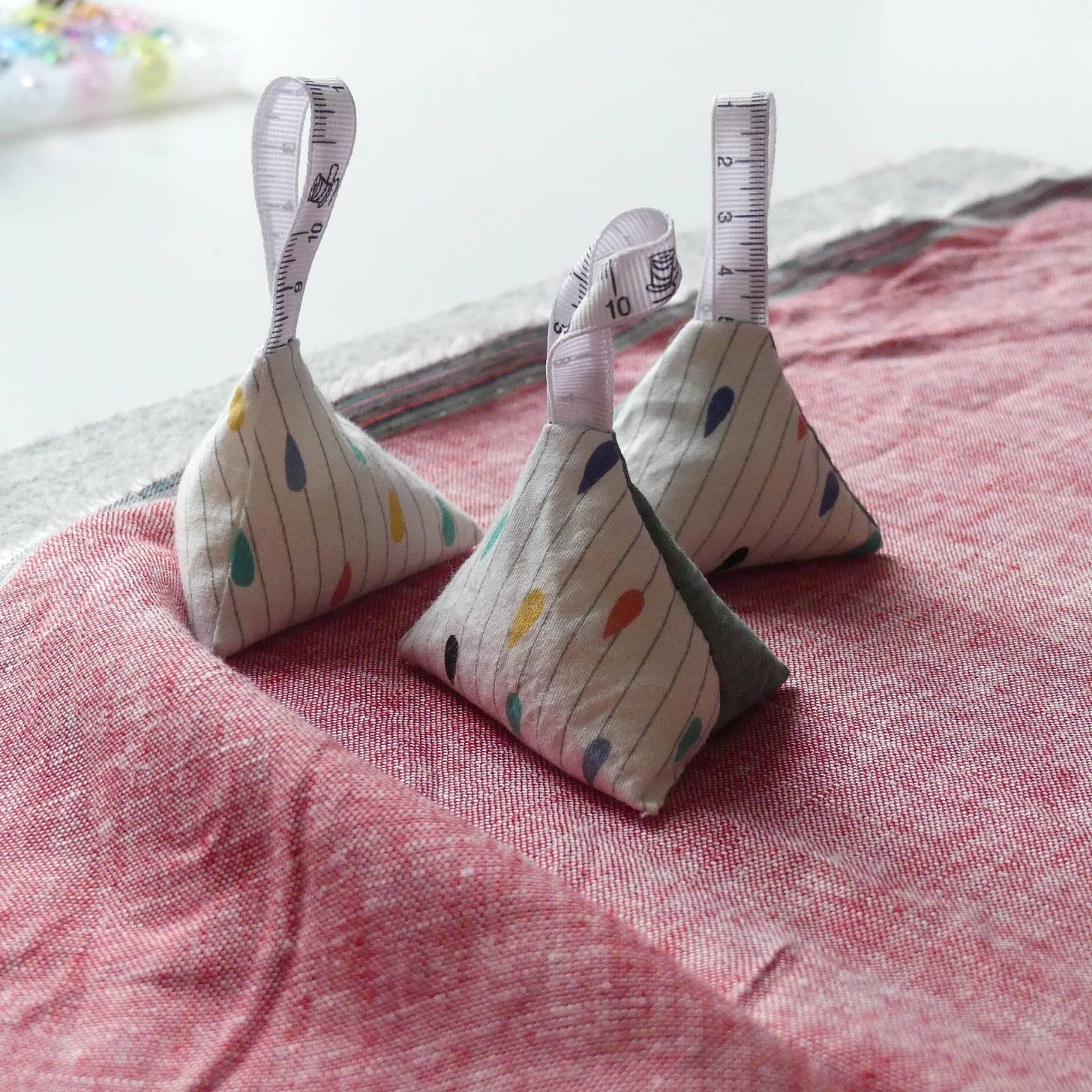 diy triangular pattern weights