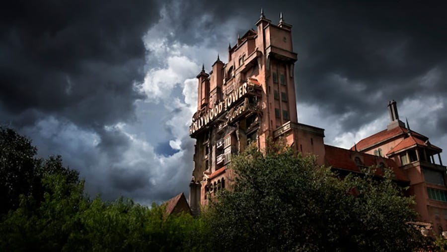 The Twilight Zone Tower of Terror at Disney World