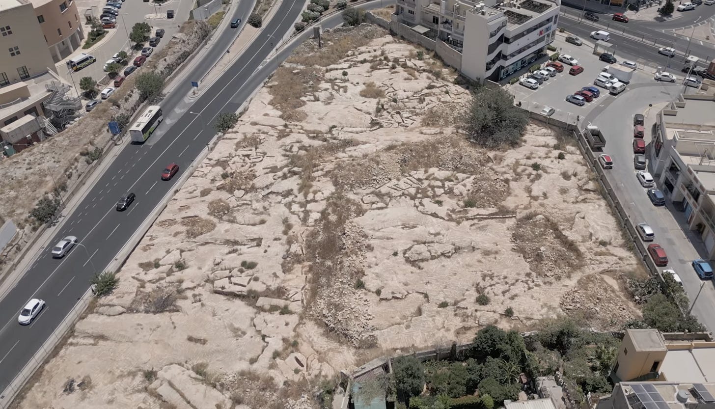 The Superintendence of Cultural Heritage (SCH) has been overseeing the site since the start of the project, ensuring the protection and study of any potential discoveries during development works