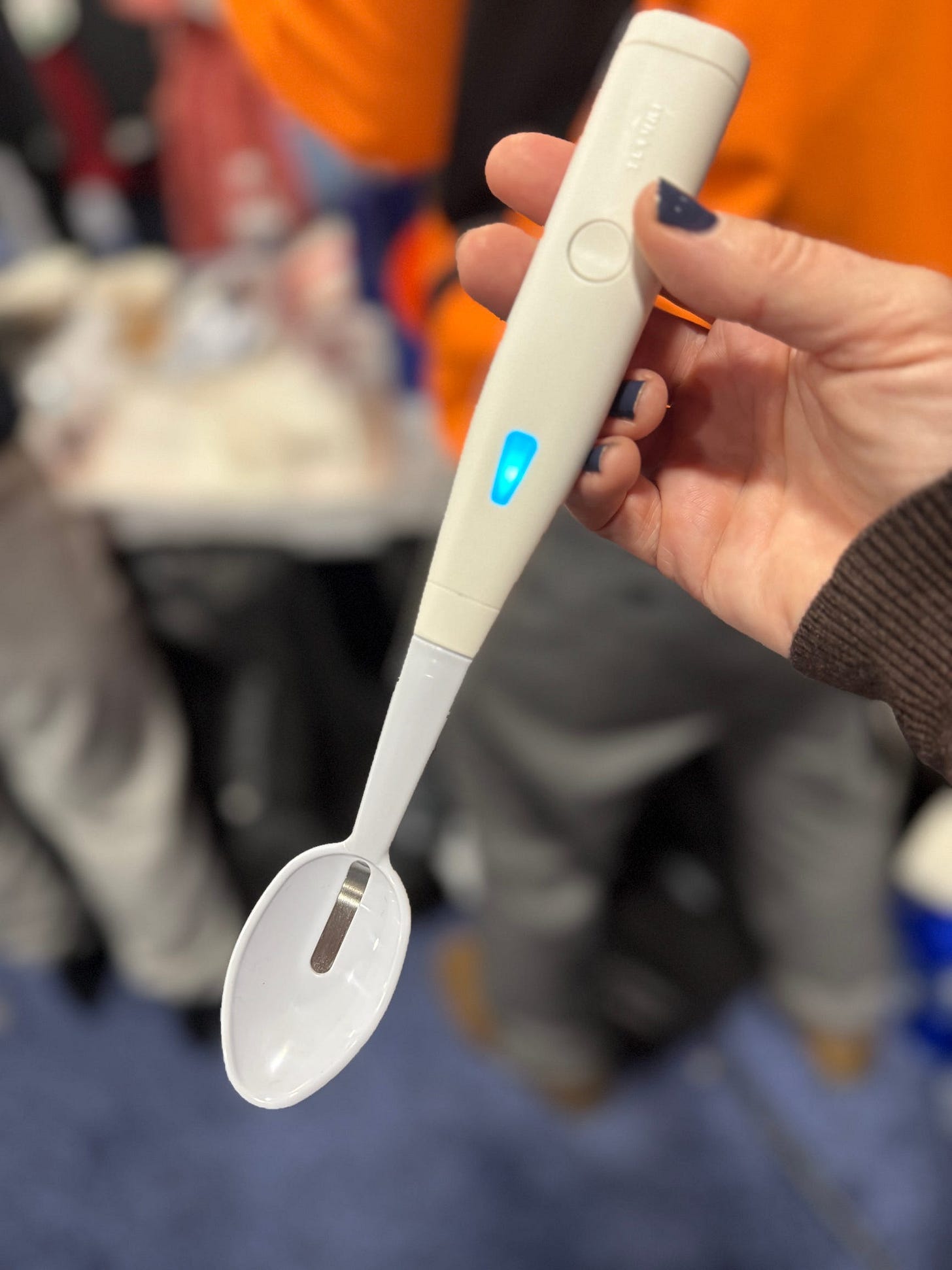 CES 2025: A spoon that shocks you into saltiness