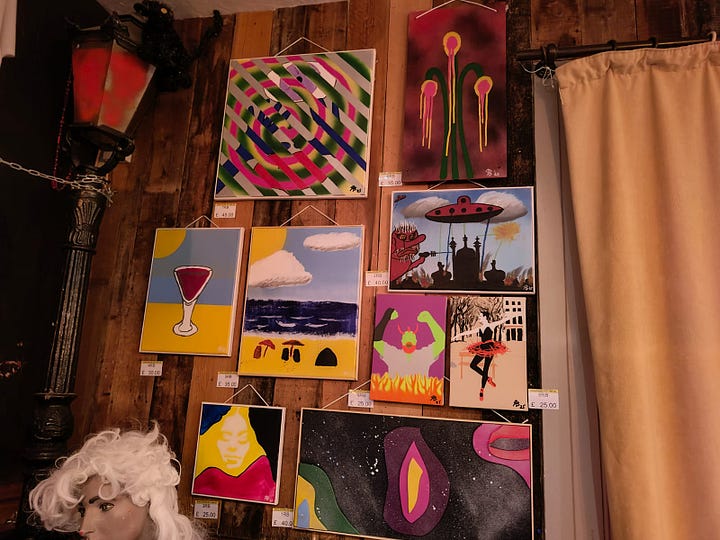 Soul Doodles Collective | Art Exhibition | Beehive Pub, Swindon.