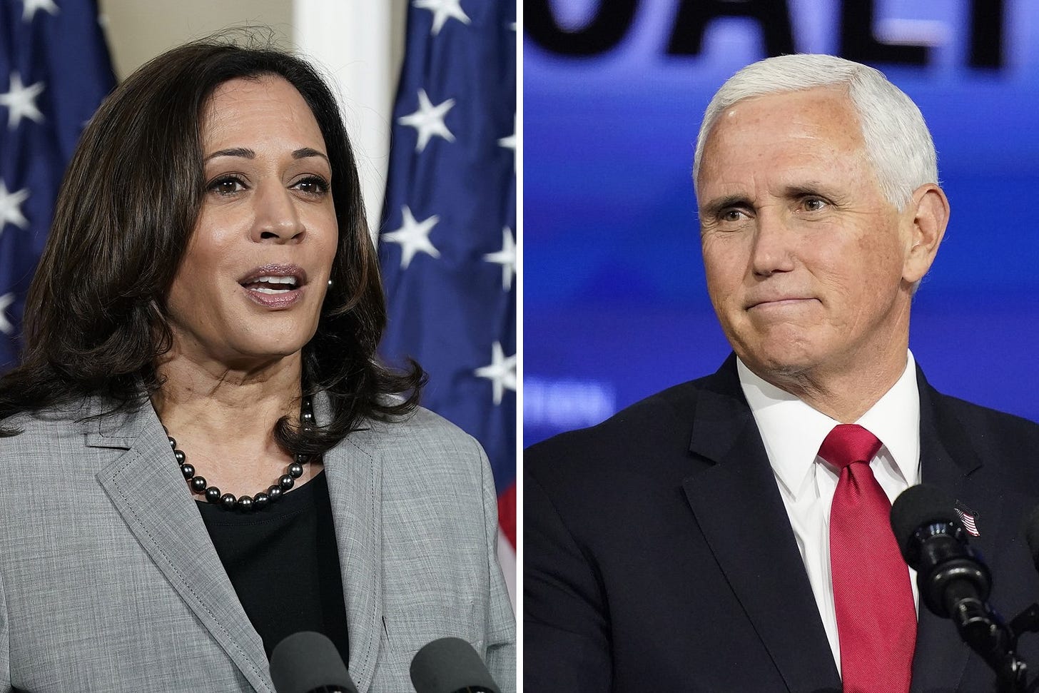 Mike Pence and Kamala Harris to debate through plexiglass - Los Angeles  Times