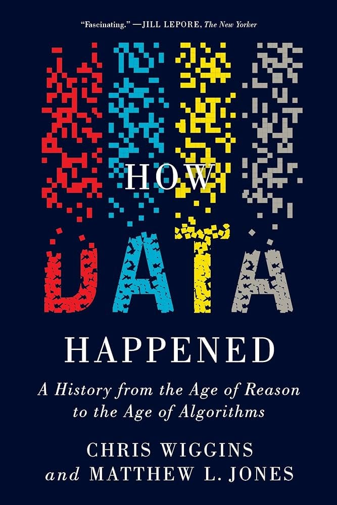 How Data Happened: A History from the Age of Reason to the Age of  Algorithms: Wiggins, Chris, Jones, Matthew L.: 9781324074588: Amazon.com:  Books