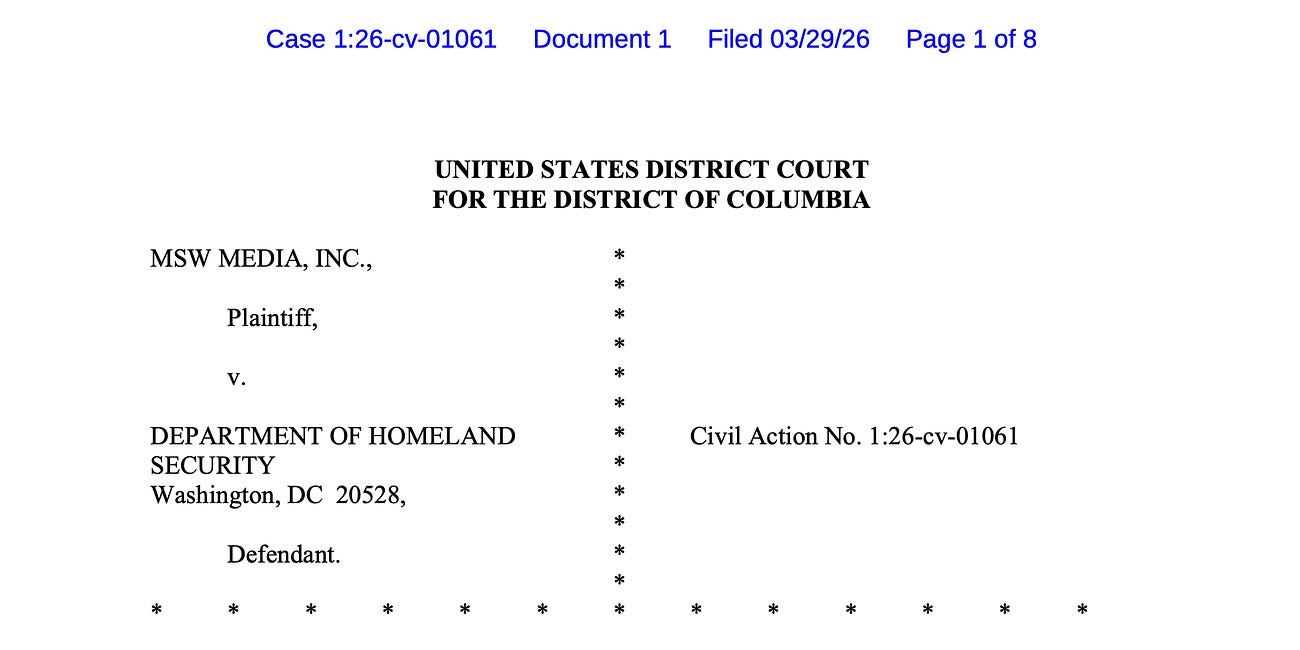 EXCLUSIVE: DHS Refuses to Release Email Justifying Warrantless Entry by ICE