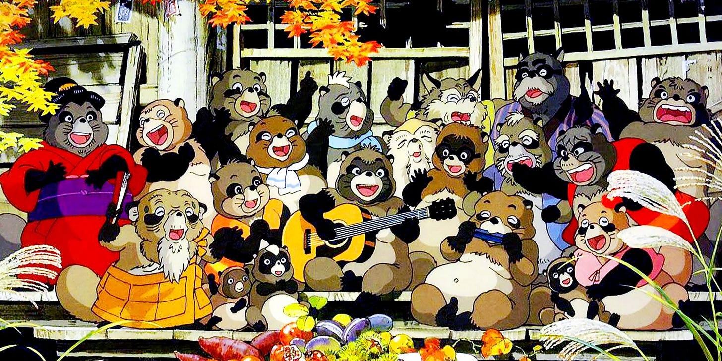Studio Ghibli's Pom Poko and Environmentalism