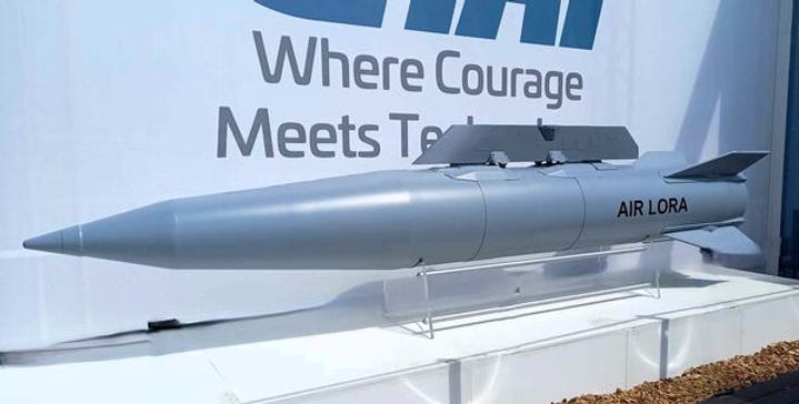 The air-launched version of the LORA ballistic missile The air-launched version of the LORA ballistic missile