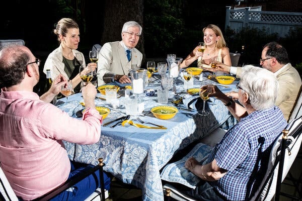 From left: Joshua Katz, Martina Baillie, Robert George, Solveig Gold, Edgar Choueiri, and Bradford Wilson.