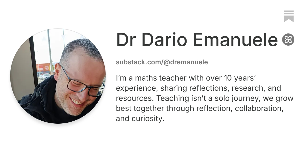 Dr Dario Emanuele | Substack