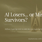 AI Losers... or Mispriced Survivors?