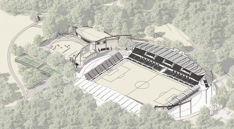 NWSL Boston Stadium Renderings