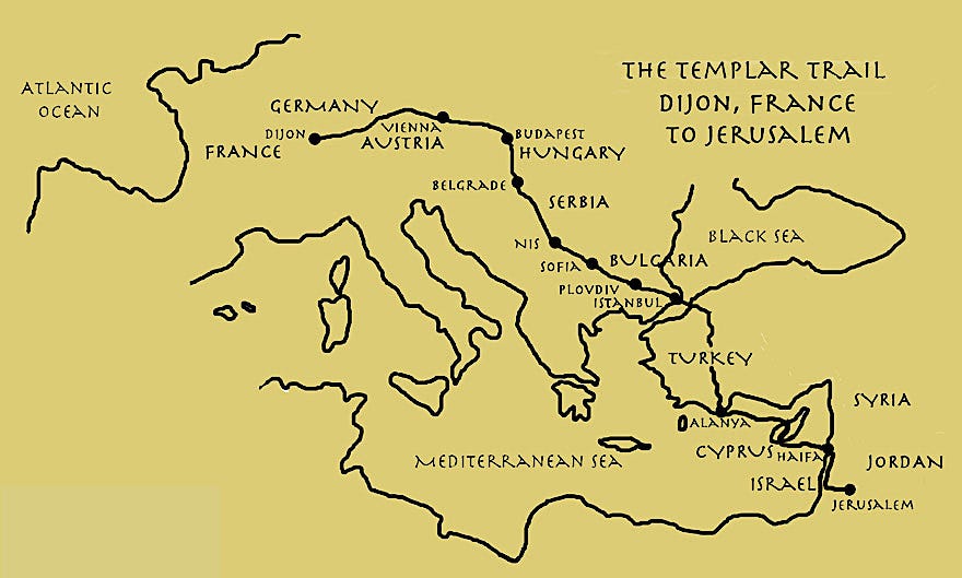 Templar Trail - Wikipedia Templar Trail - Wikipedia