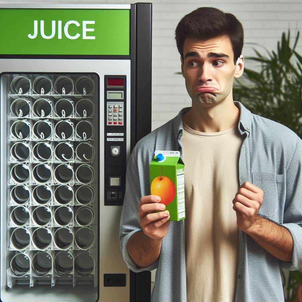 A guy with absolutely zero juice