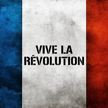 Vive La Revolution " Tapestry for Sale by SuperNebula | Redbubble