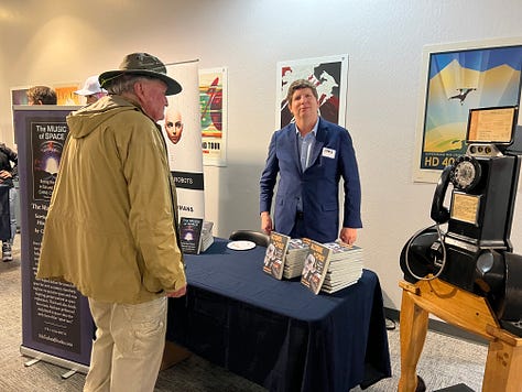 Attendees at the Alcohol in Space event engaging in discussions, building connections, and enjoying the screening of Alcohol in Space at Circuit Launch.
