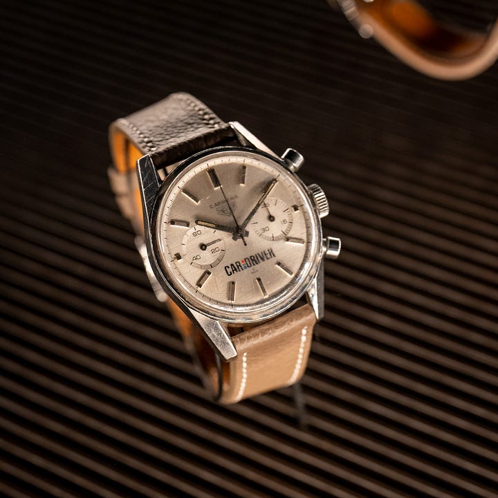 vintage heuer carrera ref. 3647