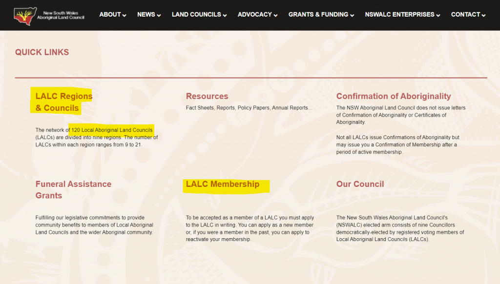 NSW Aboriginal Land Council_Local Aboriginal Land Councils
